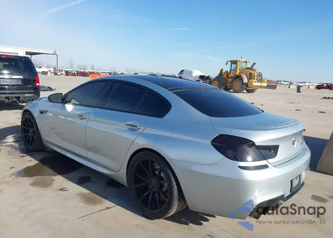 2014 BMW M6 Gran Coupe from USA, damaged, VIN WBS6C9C5XED467142